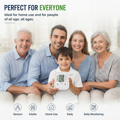 Smart Digital Blood Pressure Monitor Home BP Machine