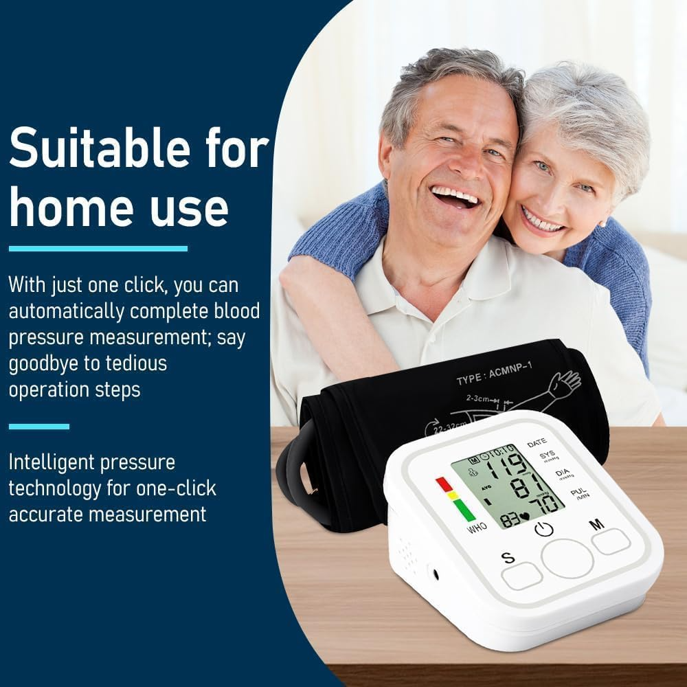 Smart Digital Blood Pressure Monitor Home BP Machine