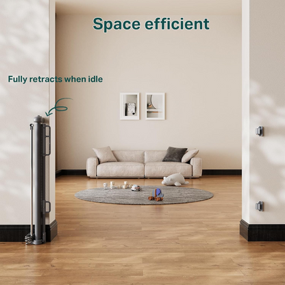 Adjustable Pet & Baby Retractable Doorway, Stairway & Hallway Barrier