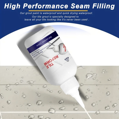 Waterproof White Tile Gap Sealant for Bathroom & Home Repairs
