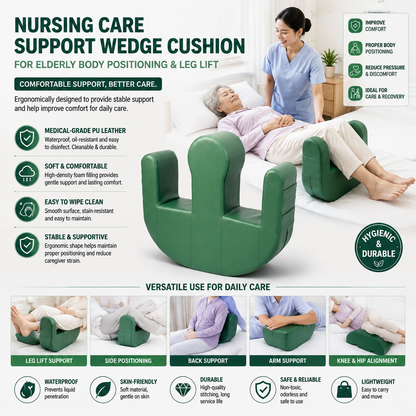 Nursing Care Support Wedge Cushion for Elderly Body Positioning & Leg Lift